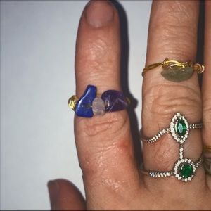 Tritone Crystal Ring